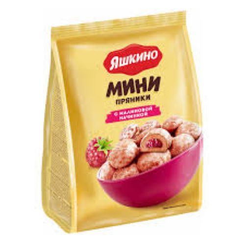 Пряники мини "С малиновой начикой"" 300гр