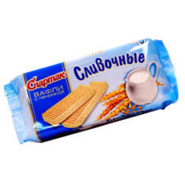 Вафли сливочные 72 гр