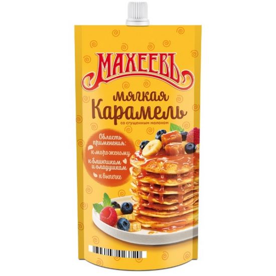 Топпинг"Мягкая карамель""Махеев"300 гр.