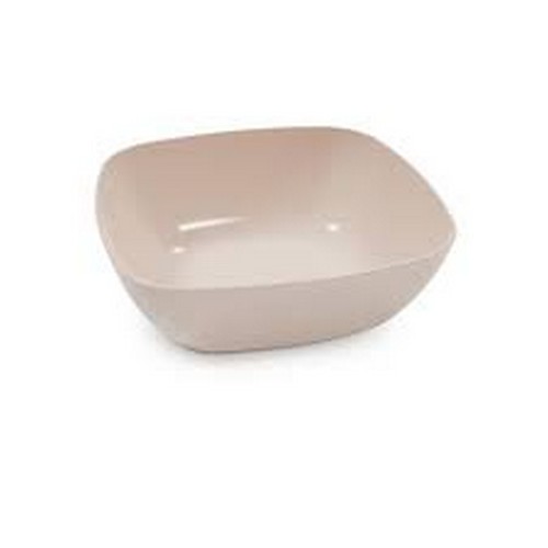 Тарелка Квадро" глубокая бежевый цвет м8041