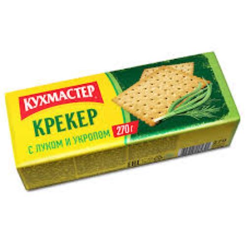 Крекер с луком и укропом 270г.