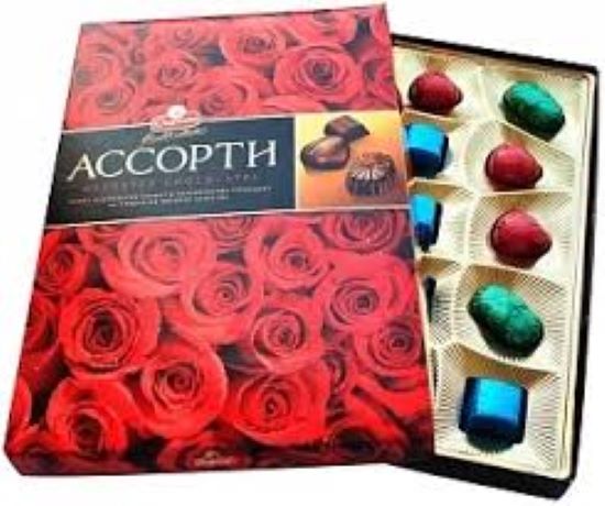 Подарочный набор Шок конфет.Ассорти 171 гр