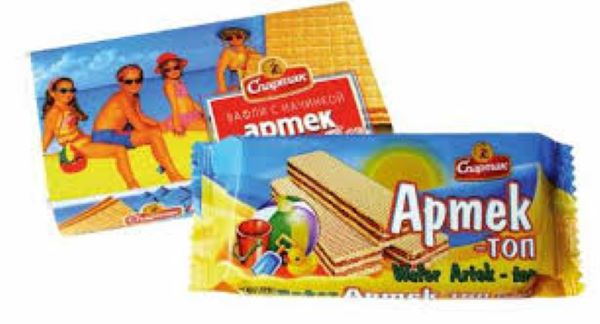Вафли Артек 72гр